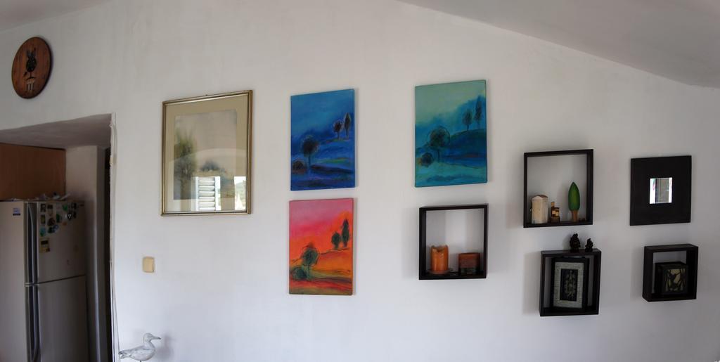 Apartment Vintage Art Split Bilik gambar